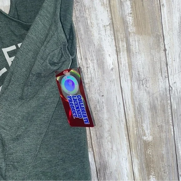 NWT NCAA Michigan State Spartans Green Tank - Picture 4 of 5